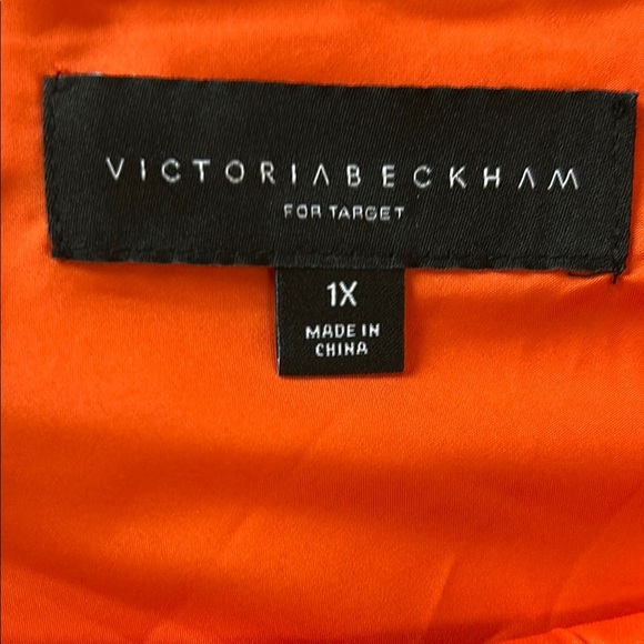 Victoria Beckham Vibrant Orange Dress - Picture 2 of 6